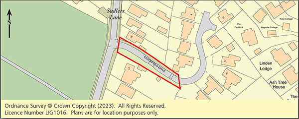 Lot: 35 - FREEHOLD PARCEL OF LAND AND ROADWAY -